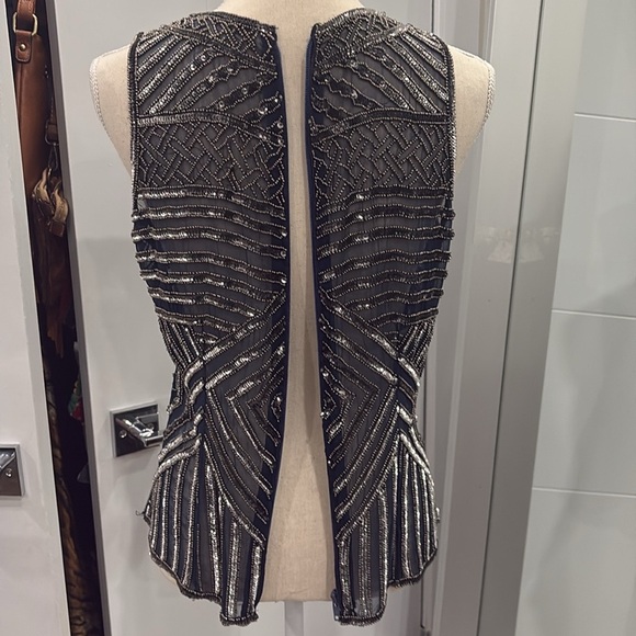 Beaded Silk Sexy Top - Picture 12 of 16